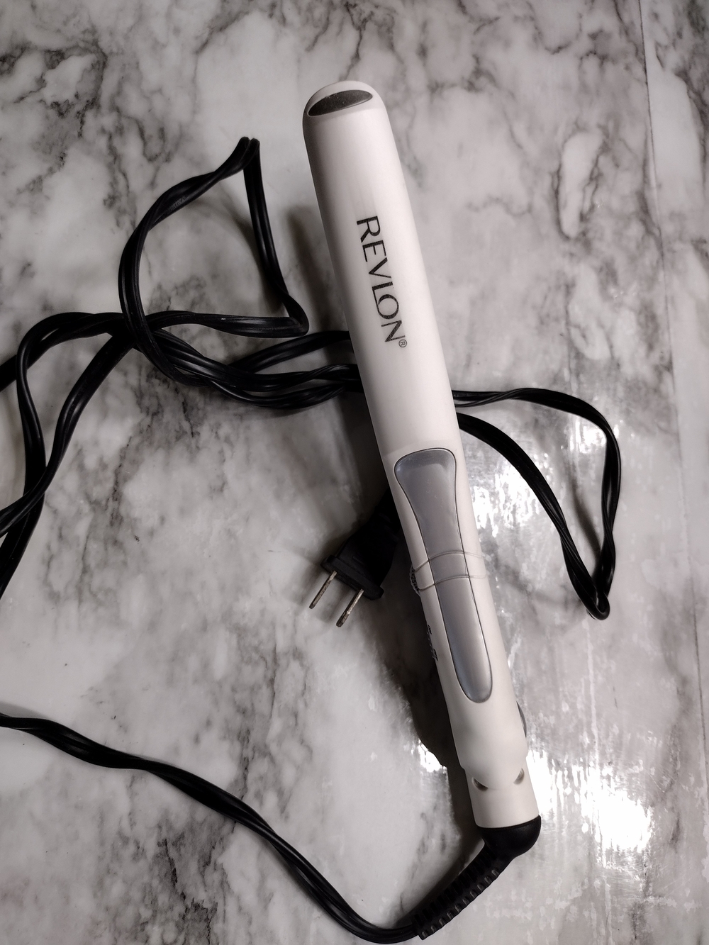 Revlon White and Gray Compact Hair Straightener